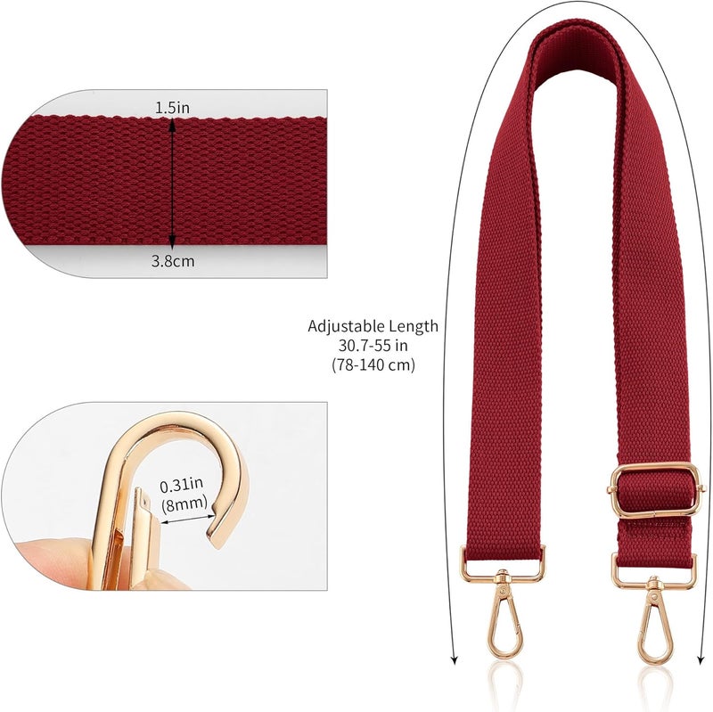 Hamdecro Store Wide Purse Strap Replacement Crossbody Shoulder Bag, Universal Adjustable Straps for Bags - Image 5